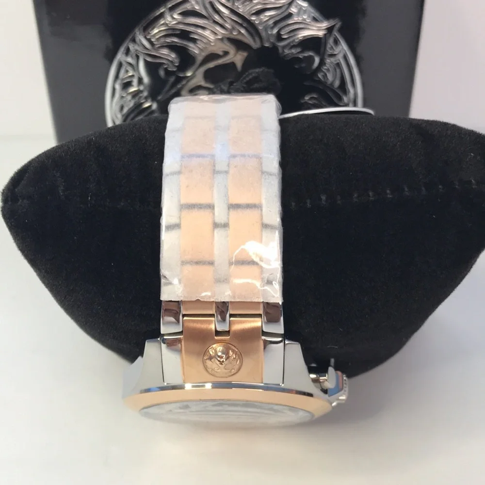 💯 - Authentic New VERSUS VERSACE Chrono Lion Bracelet Watch